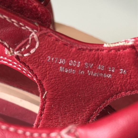 Camper Women's Beetle Ada Wedge Leather Strappy Lightweight Sandal Size 35 US 5 - Picture 14 of 15